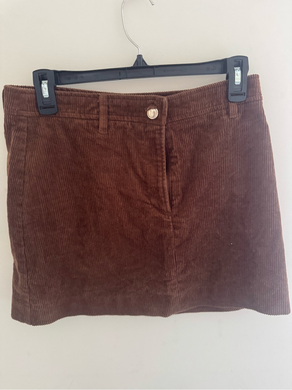 Windsor Brown Corduroy Mini Skirt